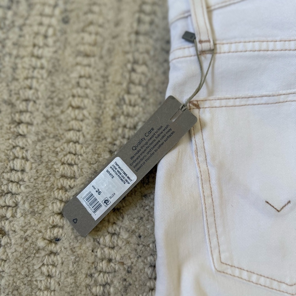 NWT Hudson Jodie Wide-Leg Crop Jeans - Picture 14 of 14